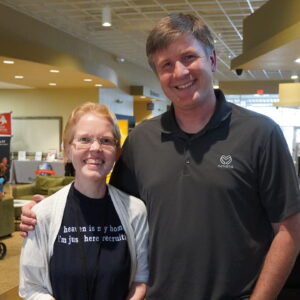 Kella Jones and Tim Yaeger at the 2022 Global Missions Confrerence