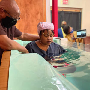 Nyjah McCoy's baptism