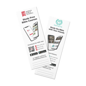 Downloadable Bookmark - WBS and Mathetis App