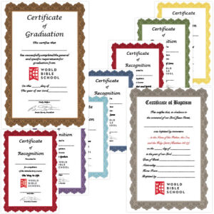 Master Series - Certificates