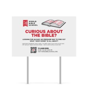 Downloadable WBS Yard Sign